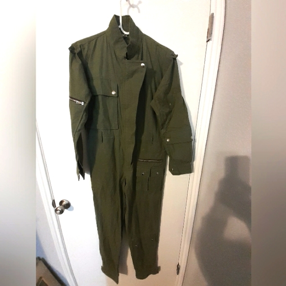 whistle wolf Pants & Jumpsuits Military Style Jumpsuit Poshmark